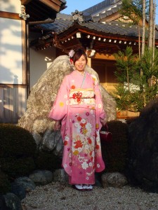Saeko Aoki - 青木 佐恵子 in kimono