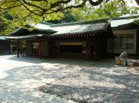 Nog een optrekje in Meiji Shrine