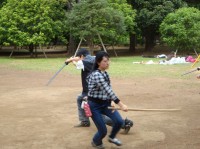 Bokuto - Bokken gevecht in Yoyogi park